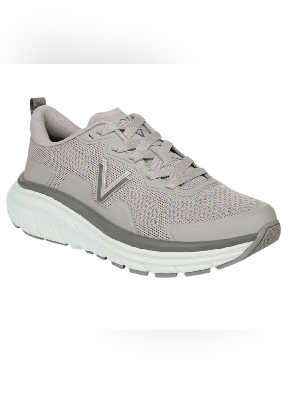 Vionic Walk Max Women's Gray/Teal Athletic Shoe sz 6.5 Perfect Condition